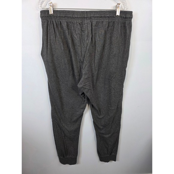 Champion Mens Joggers Sweatpants Gray Elastic Waist Drawstring Pockets XL /A116 - Picture 6 of 8